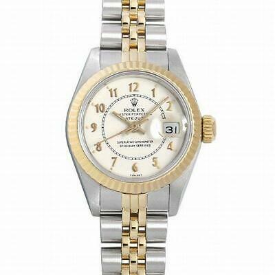 Authentic Rolex Datejust 69173 Arabia Boiler Gauge No.: This item qualifies for FREE DOMESTIC SHIPPING to customers in the USA Brand: ROLEX Model: 69173 Product name Datejust Material Stainless steel x yellow gold Dial ivory Movement automatic Size Case: D