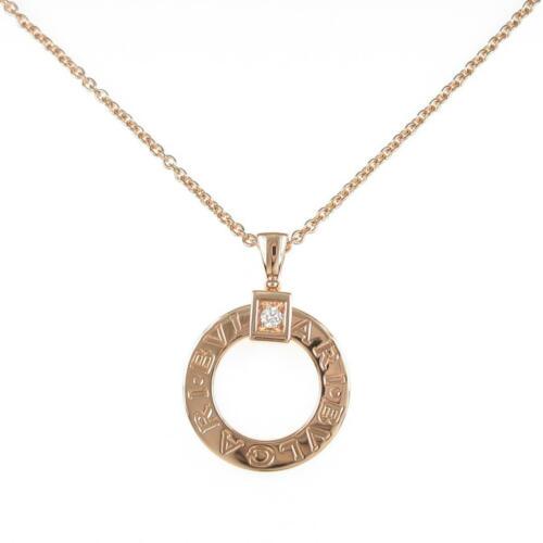 Authentic Bvlgari Bvlgari Bvlgari necklace: This item qualifies for FREE DOMESTIC SHIPPING to customers in the USA Brand: Bvlgari Size: 39-46Cm Material: 750Pg Actualsize: Imate Size Of Pendant (Height X Width) : 29.5Mm X 20.8Mm Gender: Ladies