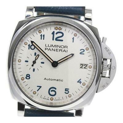 Authentic Panerai Luminor Due 3 Days Acciaio Date Small: This item qualifies for FREE DOMESTIC SHIPPING to customers in the USA Panerai Luminor Due 3 Days Acciaio Date Small Second PAM00906 Men's Watch Product information Target: Men's Material: SS x Leathe