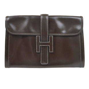 Authentic HERMES JIGE PM Clutch Hand Bag: This item qualifies for FREE DOMESTIC SHIPPING to customers in the USA Size: Small Year Manufactured: 1970-1979 Model: HERMES Jije PM MPN: Does Not Apply Country/Region of Manufacture: France