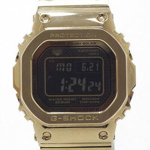 Authentic Casio G-SHOCK GMW-B5000GD-9 Smartphone Link: This item qualifies for FREE DOMESTIC SHIPPING to customers in the USA Category Men's Watches Brand: Casio Product name G-SHOCK smartphone link Model: GMW-B5000GD-9 Material SS Case size 49.3 x