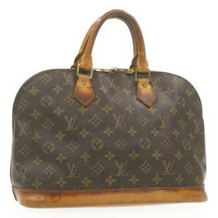 Authentic LOUIS VUITTON Monogram Alma Hand Bag M51130: This item qualifies for FREE DOMESTIC SHIPPING to customers in the USA Size: W31 x H24 x D17cm(Approx) Product Line: M51130 Country/Region of Manufacture: France Material: Monogram Canvas