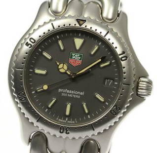 Authentic TAG Heuer Cell Professional 200 S99.213: This item qualifies for FREE DOMESTIC SHIPPING to customers in the USA Product details Gender Boys Material SS x SS Dial color gray Machine type quartz Ref.No S99.213 Serial No R28 Function /