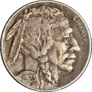 Authentic 1923-S Buffalo Nickel Great Deals From The: This item qualifies for FREE DOMESTIC SHIPPING to customers in the USA Certification: Uncertified Composition: Nickel Circulated/Uncirculated: Circulated Year: 1923 Mint Location: San Francisco 