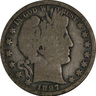 Authentic 1897-O Barber Half Dollar Nice G Nice: This item qualifies for FREE DOMESTIC SHIPPING to customers in the USA Certification: Uncertified Mint Location: New Orleans Circulated/Uncirculated: Circulated Composition: Silver Grade: Nice G