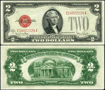 Authentic FR. 1508 $2 1928-G Legal Tender E-A Block: This item qualifies for FREE DOMESTIC SHIPPING to customers in the USA Circulated/Uncirculated: Uncirculated Denomination: $2 Grade: Cu Nice Type: Legal Tender Certification: Uncertified Year: