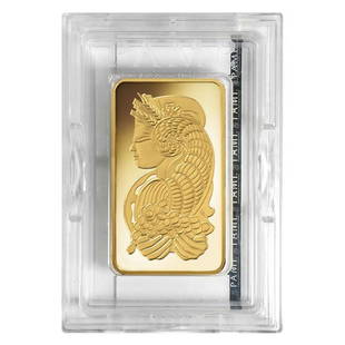 5 oz PAMP Suisse Lady Fortuna Gold Bar .9999 Fine (In: This item qualifies for FREE DOMESTIC SHIPPING to customers in the USA You are bidding on the total lot which includes 1 of the following item: 5 oz PAMP Suisse Lady Fortuna Gold Bar .9999 Fine (In