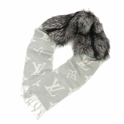 Authentic LOUIS VUITTON Reykjavik Fur Winter Scarf: This item qualifies for FREE DOMESTIC SHIPPING to customers in the USA Brand: Louis Vuitton Weight: 13.4Oz Style: Winter Scarf Engraved: Al0197 Material: Cashmere 100% Fox Fur Type: Winter Scarf Color