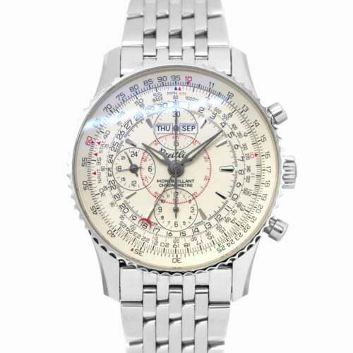 Authentic BREITLING Navitimer Montbrillan Datra A21330: This item qualifies for FREE DOMESTIC SHIPPING to customers in the USA Brand: Breitling Casesize Length: 52Mm(Included Lag) Refnumber: A213G18Np Casesize Width: 42Mm(Not Included Crown) Movement: Auto