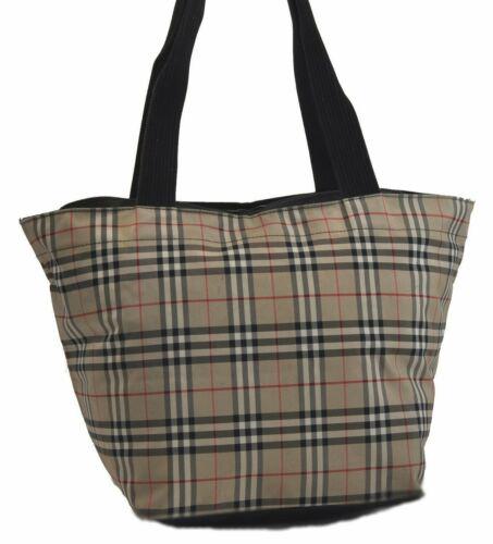 Authentic Burberrys BLUE LABEL Check Nylon Shoulder: This item qualifies for FREE DOMESTIC SHIPPING to customers in the USA Brand: Burberrys Type: Tote Bag Bag Length: 9.8inches (25cm) Department: Women Bag Height: 11.4inches (29cm) Material: Nylon Bag