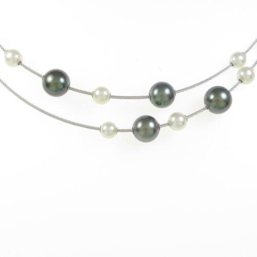 Authentic MIKIMOTO Necklace: This item qualifies for FREE DOMESTIC SHIPPING to customers in the USA Brand: Mikimoto Accessories: With Box. No Warranty Card Material: K18Wg Actualsize: Width: : 19.0Mm Gender: Ladies Centerstone: B
