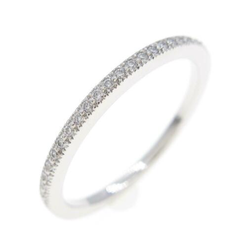 Authentic Tiffany Lucida ring: This item qualifies for FREE DOMESTIC SHIPPING to customers in the USA Brand: Tiffany Size: 7.0 (Jpn Size) Material: Pt Actualsize: Width: : 1.3Mm Gender: Ladies The MYNT Guarantee: Photos description