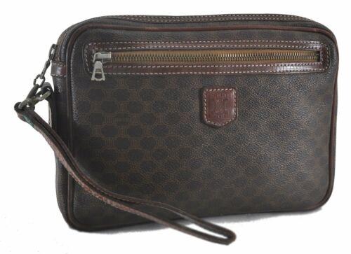 Authentic CELINE Macadam Pattern Clutch Bag PVC Leather: This item qualifies for FREE DOMESTIC SHIPPING to customers in the USA Brand: CELINE Style: Clutch Bag Country/Region of Manufacture: Italy Type: Clutch Bag Serial Number: M07 Department: Women Bag Le