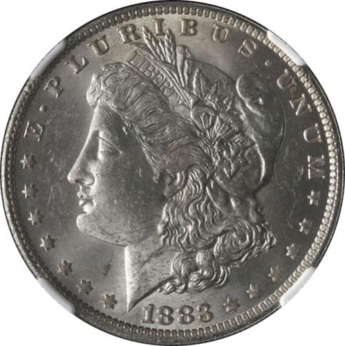 Authentic 1883-O Morgan Silver Dollar NGC MS63 Blazing: This item qualifies for FREE DOMESTIC SHIPPING to customers in the USA Certification: Ngc Grade: Ms63 Circulated/Uncirculated: Uncirculated Certification Number: 4524940-019 Composition: Silver Year: 