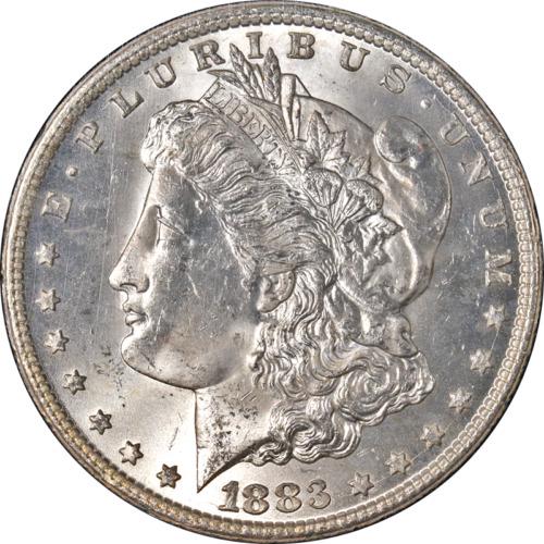 Authentic 1883-CC GSA Morgan Silver Dollar NGC MS64: This item qualifies for FREE DOMESTIC SHIPPING to customers in the USA Certification: Ngc Grade: Ms64 Circulated/Uncirculated: Uncirculated Certification Number: 1615666-003 Composition: Silver Year: 