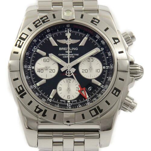 Authentic BREITLING AB0420 A040B56PA Chronograph Matte: This item qualifies for FREE DOMESTIC SHIPPING to customers in the USA Brand: Breitling Accessories: With Original Box Color: Onyx Black - - Reference Number: Ab0420 A040B56Pa Department: Mens Additio