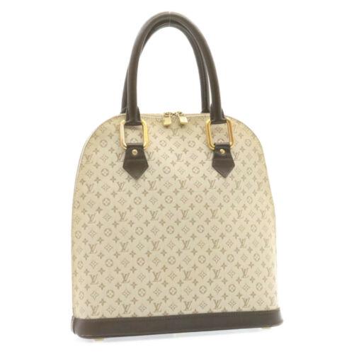 Authentic LOUIS VUITTON Monogram Mini Alma Haut Hand: This item qualifies for FREE DOMESTIC SHIPPING to customers in the USA Brand: Louis Vuitton Department: Women Style: Hand Bag Country Of Manufacture: France Material: Monogram Mini Canvas Type: Hand B
