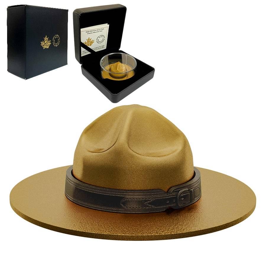 2020 Canada 1.5 oz Classic Mountie Hat Shaped Silver: This item qualifies for FREE DOMESTIC SHIPPING to customers in the USA You are bidding on the total lot which includes 1 of the following item: 2020 Canada 1.5 oz Classic Mountie Hat Shaped Silver Coi