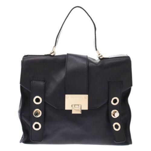 Authentic JIMMY CHOO 2WAY black Hand Bag: This item qualifies for FREE DOMESTIC SHIPPING to customers in the USA Brand: JIMMY CHOO Bag Depth: 11cm Style: Hand Bag Bag Length: 31cm Material: leather Department: Ladies Color: Black Type: Handba