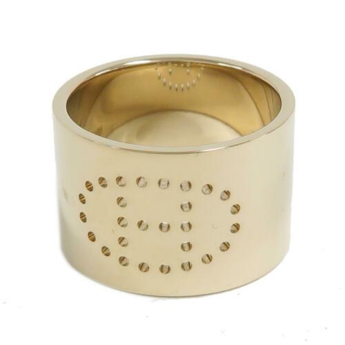 Authentic HERMES Scarf Ring: This item qualifies for FREE DOMESTIC SHIPPING to customers in the USA Brand: HERMES Color: PERMA BRASS(GOLD) Gender: Ladies Size: W x H : 2cm x 1.5cm Department: Woman The Mynt Auctions Guarantee: Ph