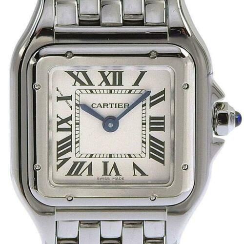 Authentic Cartier Panthere SM WSPN0006 Quartz Stainless: This item qualifies for FREE DOMESTIC SHIPPING to customers in the USA Brand: Cartier Type: Wristwatch Department: Womens The Mynt Auctions Guarantee: Photos descriptions and estimates were prepared w