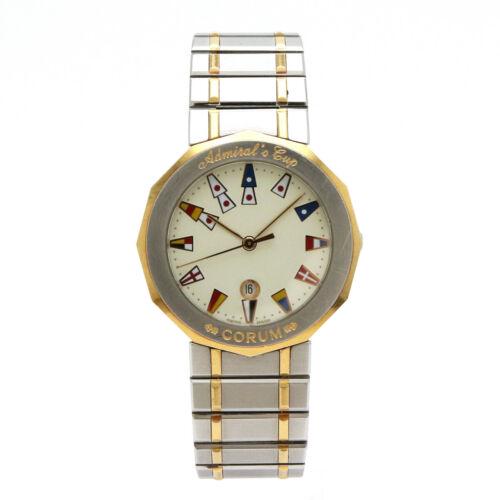 CORUM Admiral's Cup Date SS YG Ivory Dial Men's: CORUM Admiral's Cup Date SS YG Ivory Dial Men's 99.810.21V52B From Japan Brand: CORUM Department: mens Type: Watch The Mynt Auctions Guarantee: Photos descriptions and estimates were prepared with the