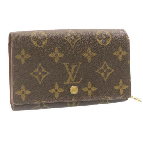 LOUIS VUITTON Monogram Porte Monnaie Billets Tresor: LOUIS VUITTON Monogram Porte Monnaie Billets Tresor Wallet M61730 LV Brand: LOUIS VUITTON Bag Length: 5.7inch(Approx) / 14.5cm(Approx) Style: Wallet Department: Women Material: Monogram Canvas Country
