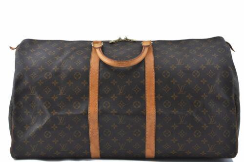 Louis Vuitton Monogram Keepall 60 Boston Bag M41422 LV: Louis Vuitton Monogram Keepall 60 Boston Bag M41422 LV Brand: Louis Vuitton Country/Region of Manufacture: France Bag Length: 23.5inches(60cm) Bag Height: 11.8inches(30cm) Bag Depth: 10.2inches(26cm) 