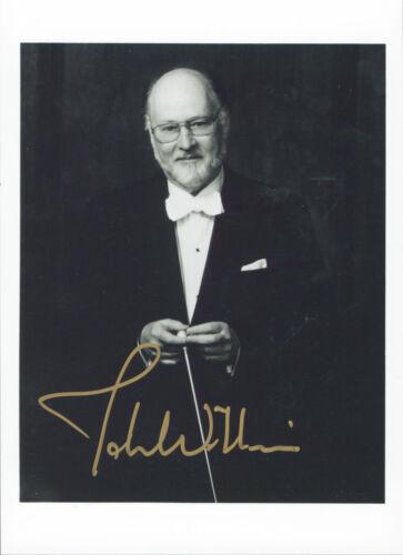 Star Wars John Williams Signed 5x7 Black & White Photo: Star Wars John Williams Signed 5x7 Black & White Photo BAS Industry: Movies Object Type: Photograph Original/Reproduction: Original Autograph Authentication: Beckett PRODUCT_COA: Beckett PRODUCT_SIGNE