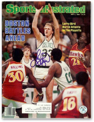 Larry Bird Signed Autographed Sports Illustrated: Larry Bird Signed Autographed Sports Illustrated Magazine 5/2/1983 Celtics Sport: Basketball-NBA Team: Boston Celtics Product: Magazine Autograph Authentication: Athlete Hologram Original/Reprint: Ori
