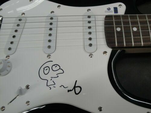 Moby Hand Signed Autographed Electric Guitar Rock Star: Moby Hand Signed Autographed Electric Guitar Rock Star Art Drawing GA GV Industry: Music Object Type: Guitar & Guitar Pick Original/Reproduction: Original Autograph Authentication: Global Authentics (
