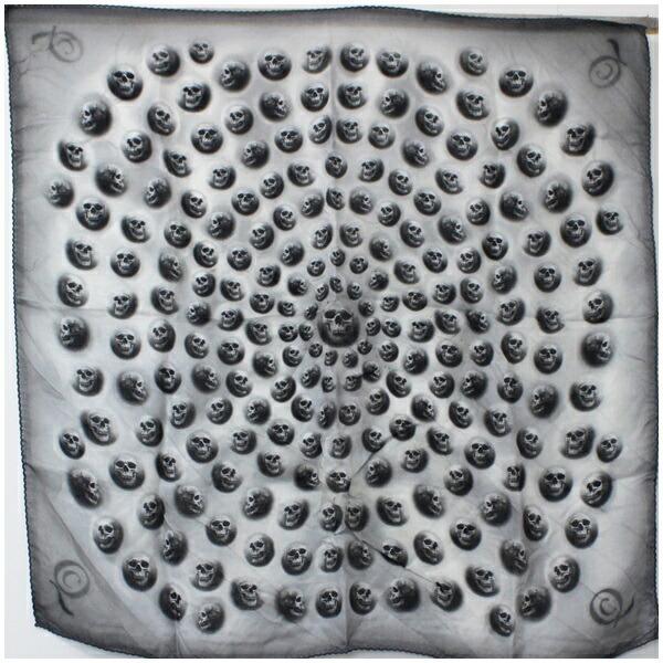 Alexander McQueen Scarf Skull Pattern Gray Men's: Alexander McQueen Scarf Skull Pattern Gray Men's Women'sBrand: Alexander McQueen Type: Scarf Gender: Men,Women Condition: Used (very good) Material: Modal, 90%, Cashmere, 10% Color: Gray Damage Rankin