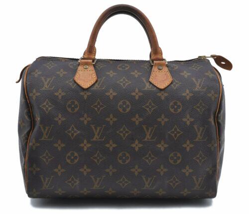 Louis Vuitton Monogram Speedy 30 Hand Bag M41526 LV: Louis Vuitton Monogram Speedy 30 Hand Bag M41526 LV Brand: Louis Vuitton Country/Region of Manufacture: France Bag Length: 12inches(30cm) Bag Height: 9inches(23cm) Bag Depth: 6.5inches(17cm) Handle Dr