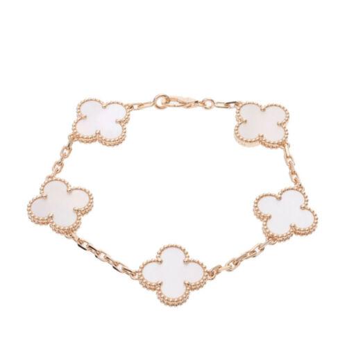 VAN CLEEF & ARPELS Vintage Alhambra 5 motif Accessories: VAN CLEEF & ARPELS Vintage Alhambra 5 motif Accessories Brand: VAN CLEEF & ARPELS Style: Accessories Material: YG/shell Size: See Description Department: Ladies Type: Ble Rubbed T Format: FixedPrice T