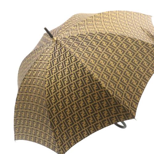 FENDI Zucca Umbrella Brown: FENDI Zucca Umbrella Brown Brand: FENDI Style: Umbrella Material: Nylon Color: Brown Size: See Description Bag Height: 34.3inch(Approx) / 87cm(Approx) Department: Women Country of Manufacture: Italy T