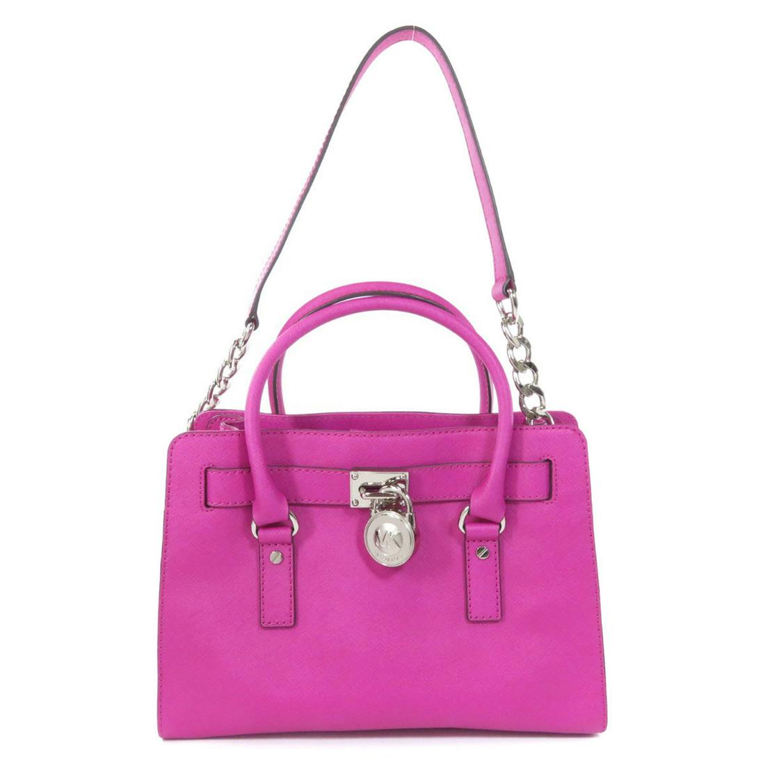 Michael Kors 2WAY Handbag PVC Ladies: Michael Kors 2WAY Handbag PVC LadiesBrand: MICHAEL Michael Kors Model: 2WAY handbag Type: Handbag Gender: Women Condition: Used (very good) Material: PVC Color: Pink Size (HxWxD): 24cm x 32cm x 13cm /