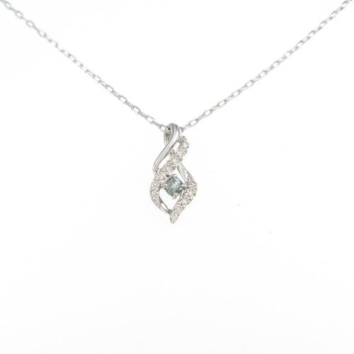 Platinum Alexandrite necklace: Platinum Alexandrite necklace Material: PT Gender: Ladies Size: 45cm Stone: Diamond ActualSize: imate size of pendant (Height x Width) : 15.0mm x 7.0mm CenterStone: Alexandrite The Mynt Guarantee: All