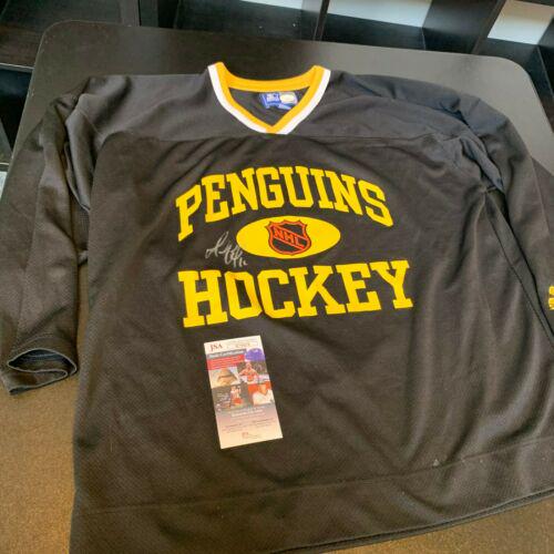 Mario Lemieux Signed Vintage 1980's Pittsburgh Penguins: Mario Lemieux Signed Vintage 1980's Pittsburgh Penguins Practice Jersey JSA Product: Jersey Sport: Hockey-NHL Autograph Authentication: James Spence (JSA) Team: Pittsburgh Penguins Player: Mario Lemie