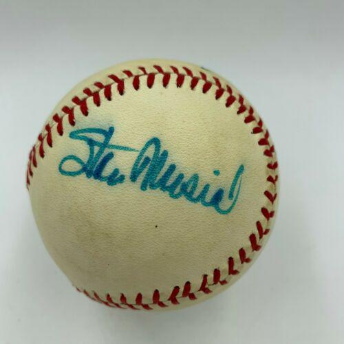 Stan Musial & Johnny Mize Signed Vintage National: Stan Musial & Johnny Mize Signed Vintage National League Feeney Baseball JSA Product: Ball Sport: Baseball-MLB Autograph Authentication: James Spence (JSA) Original/Reprint: Original PLEASE NOTE: Fram