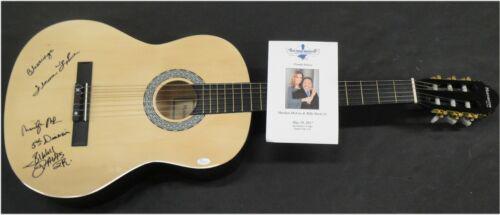 Marilyn McCoo Billy Davis Jr Signed Autograph Guitar: Marilyn McCoo Billy Davis Jr Signed Autograph Guitar On Body 5th Dimension Industry: Music Object Type: Guitar & Guitar Pick Original/Reproduction: Original Autograph Authentication: James Spence (JSA