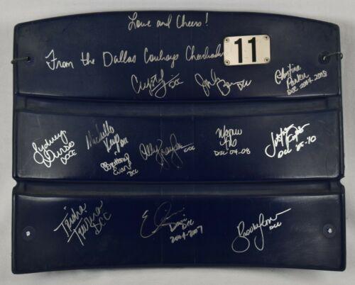 Dallas Cowboys Game Used Stadium Seat Signed by Cowboys: Dallas Cowboys Game Used Stadium Seat Signed by Cowboys Product: seatback Sport: Football-NFL Team: Dallas Cowboys Original/Reprint: Original PLEASE NOTE: Framed Large or heavy Items do not have shipp