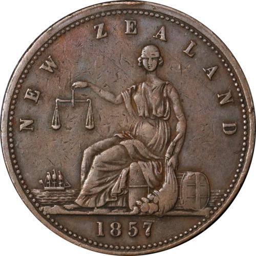 Trade Token Australia New Zealand - 1857 Day & Mieville: Trade Token Australia New Zealand - 1857 Day & Mieville Dunedin Circulated/Uncirculated: Circulated Year: 1857 The MYNT Guarantee: Photos descriptions and estimates were prepared with the utmost care 