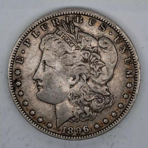 1896 O MORGAN SILVER DOLLAR $1 XF EXTRA FINE / AU ABOUT: 1896 O MORGAN SILVER DOLLAR $1 XF EXTRA FINE / AU ABOUT UNC Certification: Uncertified Composition: Silver Year: 1896 Circulated/Uncirculated: Unknown Strike Type: MS Mint Location: NEW ORLEANS Countr