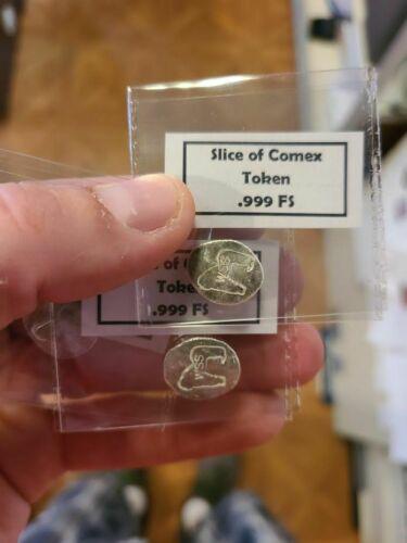 SLICE OF COMEX - Token OZT 999 FINE: SLICE OF COMEX - Token OZT 999 FINE Certification: Uncertified Type: Industrial Silver Composition: Silver The MYNT Guarantee: All items in this auction are guaranteed authentic and come with a 100% m