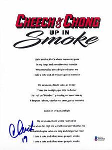 Cheech Marin Signed Up in Smoke Lyric Music Photo BAS: Cheech Marin Signed Up in Smoke Lyric Music Photo BAS Industry: Movies Object Type: Photograph Original/Reproduction: Original Autograph Authentication: Beckett PRODUCT_COA: Beckett PRODUCT_SIGNED_BY_