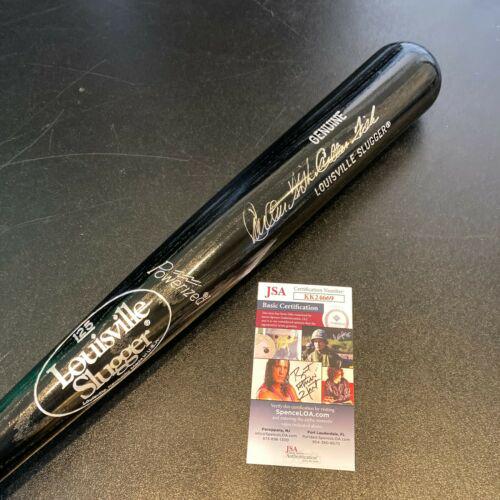 Carlton Fisk Signed Louisville Slugger Game Model: Carlton Fisk Signed Louisville Slugger Game Model Baseball Bat JSA Product: Bat Sport: Baseball-MLB Autograph Authentication: James Spence (JSA) Original/Reprint: Original PLEASE NOTE: Framed Large or