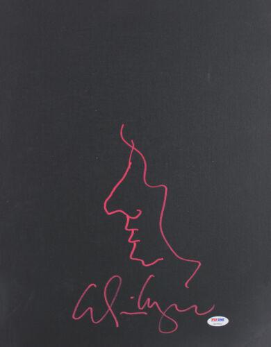 Alice Cooper Signed 12x16 Hand Drawn Self Portrait: Alice Cooper Signed 12x16 Hand Drawn Self Portrait Sketch Canvas PSA Original/Reproduction: Original Artist: Alice Cooper Industry: Music PRODUCT_COA: PSA PRODUCT_SIGNED_BY_NAME: Alice Cooper PLEASE N