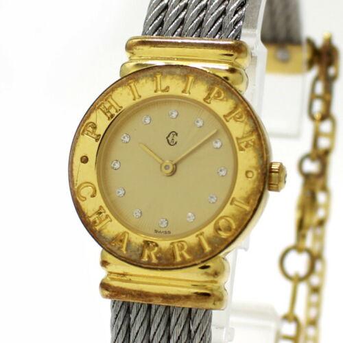 Philip Charriol Saint-Tropez Ladies Watch 28.9.1720: Philip Charriol Saint-Tropez Ladies Watch 28.9.1720 Brand: PHILIPPE CHARRIOL Department: Ladies Type: Watch The Mynt Guarantee: All items in this auction are guaranteed authentic and come with a 100%