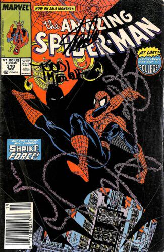 Stan Lee & Todd McFarlane Signed The Amazing Spider-Man: Stan Lee & Todd McFarlane Signed The Amazing Spider-Man #310 Comic BAS Autograph Authentication: BAS PRODUCT_COA: BAS PRODUCT_SIGNED_BY_NAME: Stan Lee & Todd McFarlane PRODUCT_SIGNED_BY_BRAND: Marvel