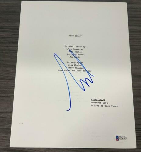TIM ALLEN SIGNED TOY STORY BUZZ LIGHT YEAR FULL SCRIPT: TIM ALLEN SIGNED TOY STORY BUZZ LIGHT YEAR FULL SCRIPT AUTOGRAPH BECKETT Industry: Movies Original/Reproduction: Original Signed by: BILL SKARSGARD Autograph Authentication: Beckett Movie: IT Franchis